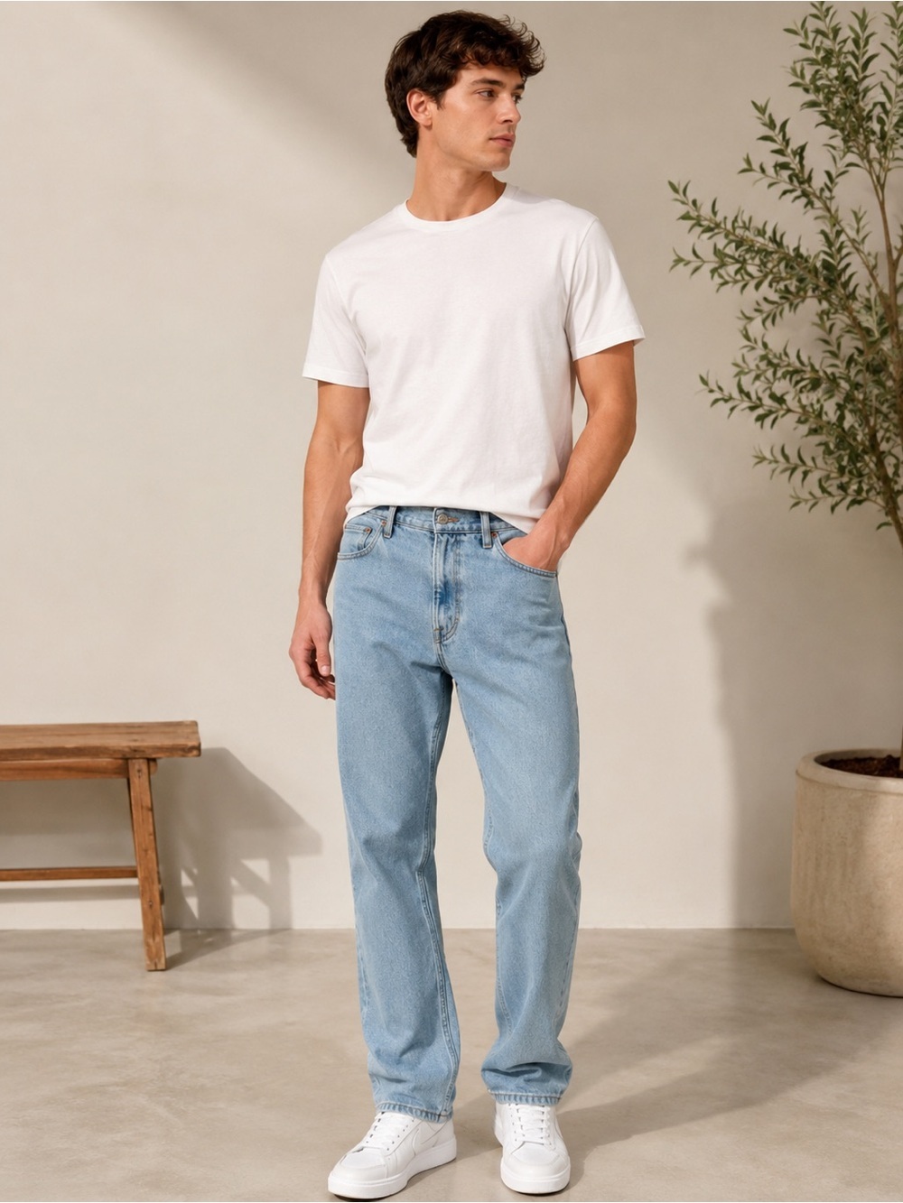 Abercrombie & Fitch Light Blue Jeans